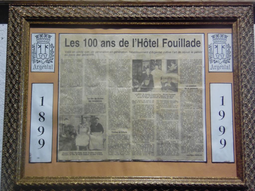 Hotel Fouillade Argentat Bagian luar foto